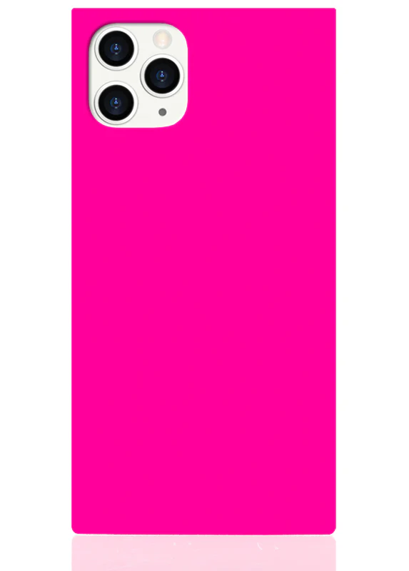 SQUARE® Neon Pink iPhone Case - Image 19