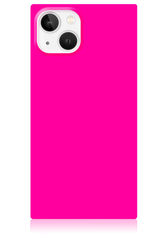 SQUARE® Neon Pink iPhone Case - Image 29