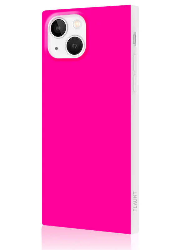 SQUARE® Neon Pink iPhone Case - Image 62