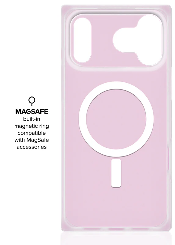 SQUARE® Neon Pink iPhone Case - Image 84