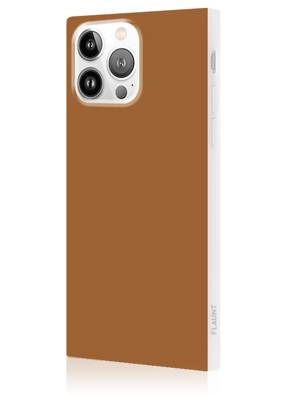 SQUARE® Nude Caramel iPhone Case - Image 42
