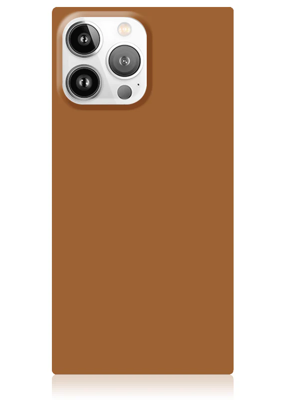 SQUARE® Nude Caramel iPhone Case - Image 57