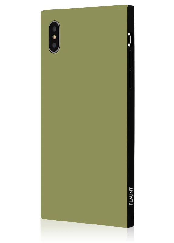 SQUARE® Olive Green iPhone Case - Image 12
