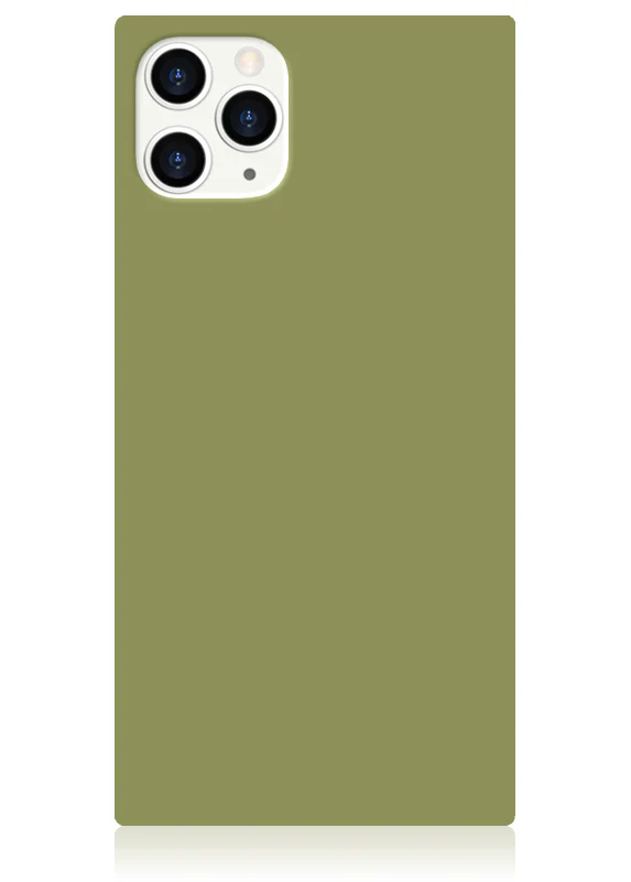 SQUARE® Olive Green iPhone Case - Image 17