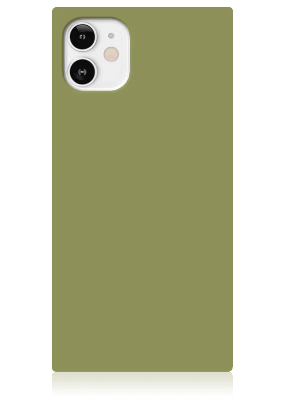 SQUARE® Olive Green iPhone Case - Image 19