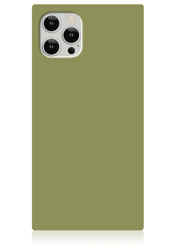SQUARE® Olive Green iPhone Case - Image 21