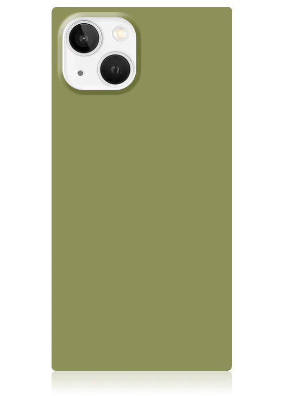 SQUARE® Olive Green iPhone Case - Image 35