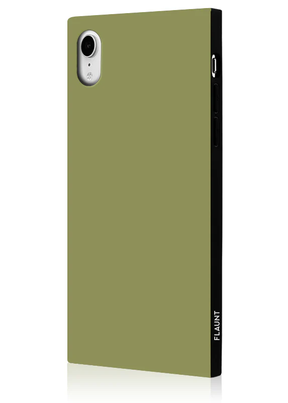SQUARE® Olive Green iPhone Case - Image 8