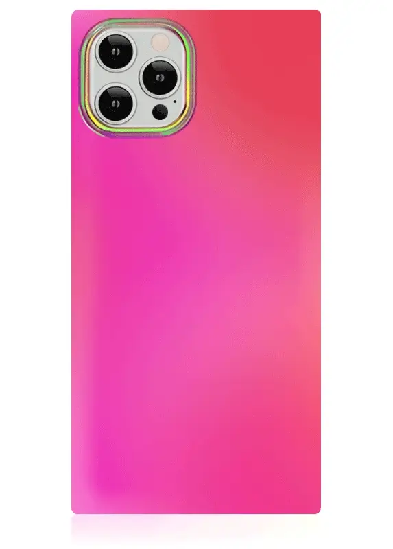 SQUARE® Pink Iridescent Satin iPhone Case - Image 27