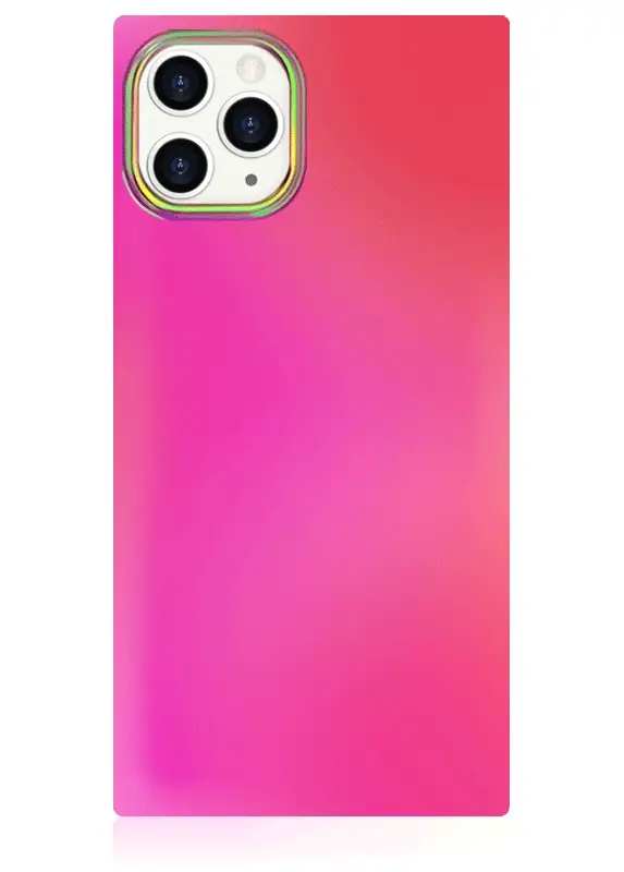SQUARE® Pink Iridescent Satin iPhone Case - Image 29