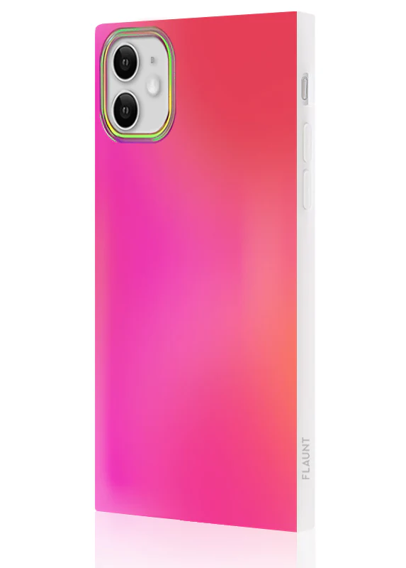 SQUARE® Pink Iridescent Satin iPhone Case - Image 32