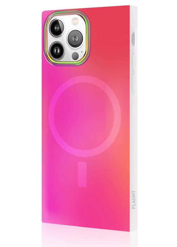 SQUARE® Pink Iridescent Satin iPhone Case - Image 44