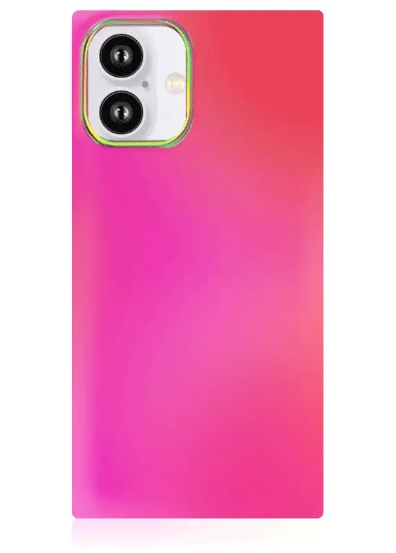 SQUARE® Pink Iridescent Satin iPhone Case - Image 53