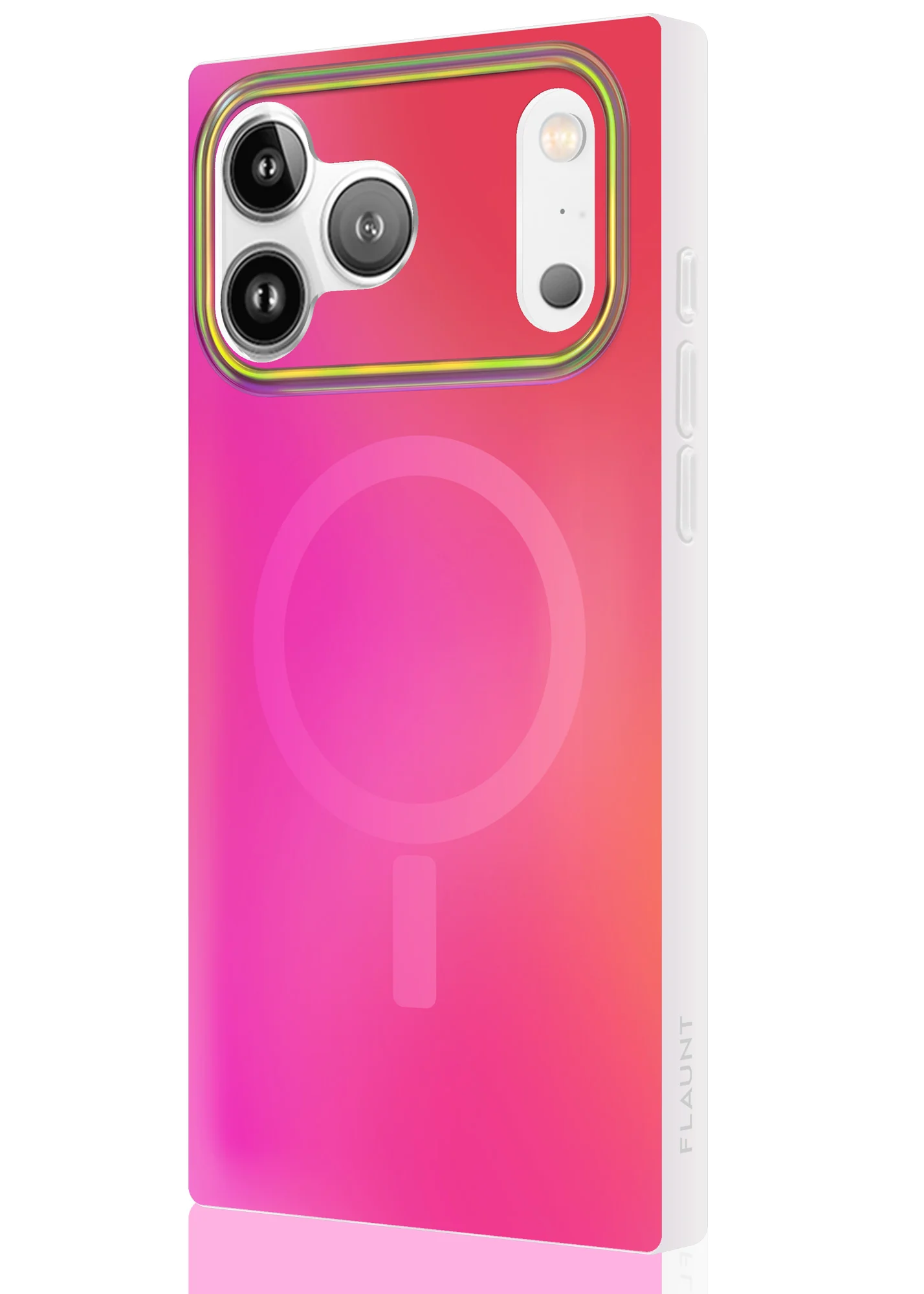 SQUARE® Pink Iridescent Satin iPhone Case - Image 58