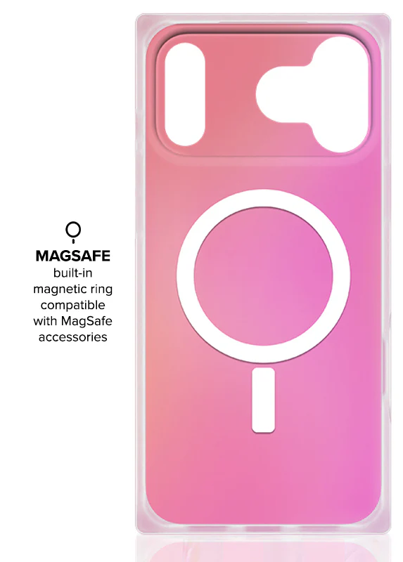 SQUARE® Pink Iridescent Satin iPhone Case - Image 66
