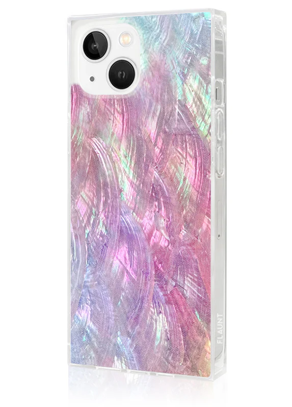 SQUARE® Pink Mother of Pearl iPhone Case - Image 24