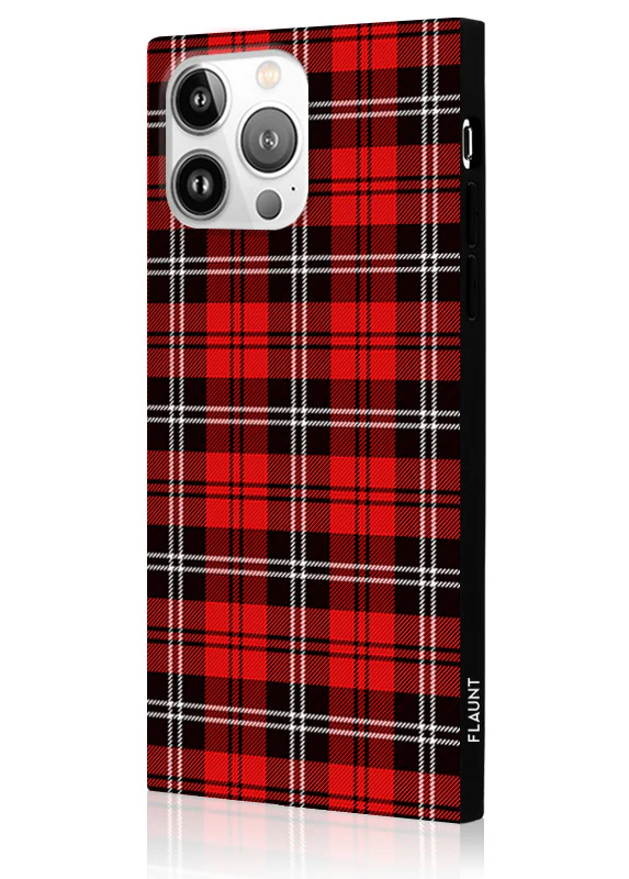 SQUARE® Red Plaid iPhone Case - Image 34