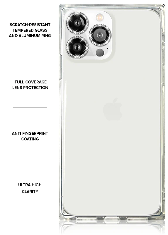 Silver Crystal Camera Lens Protectors - Image 9