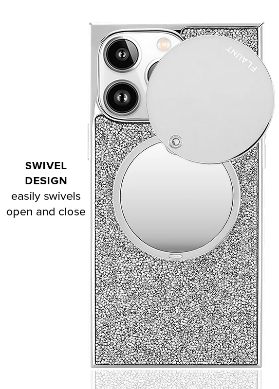 Silver Metallic MagSafe Compact Mirror (Works with MagSafe Cases Only) - Image 12