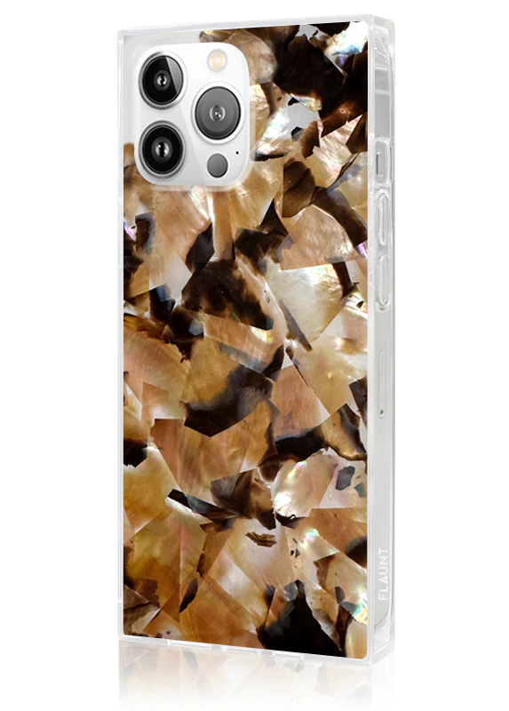 SQUARE® Brown Abalone Shell iPhone Case - Image 12