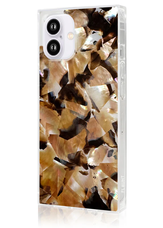SQUARE® Brown Abalone Shell iPhone Case - Image 16