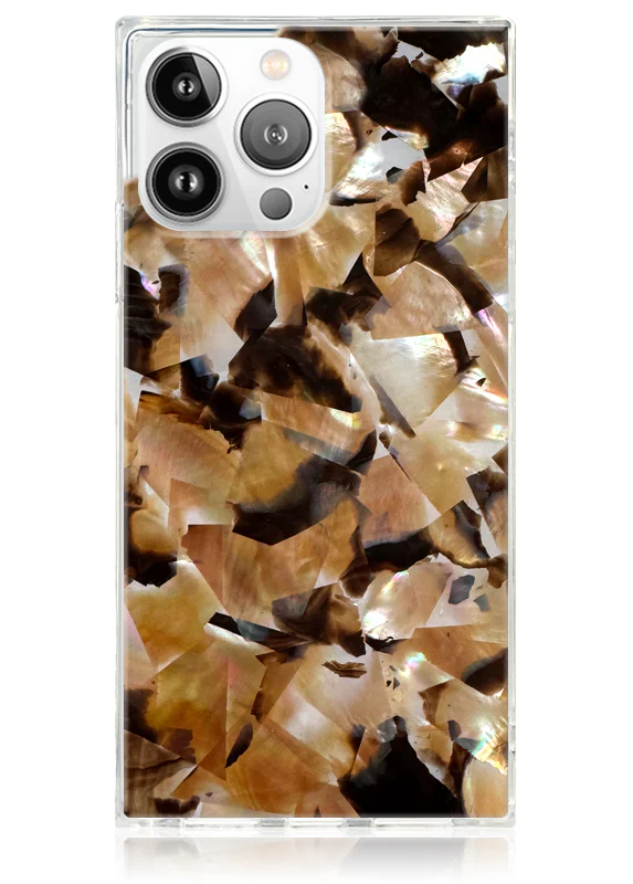 SQUARE® Brown Abalone Shell iPhone Case - Image 33