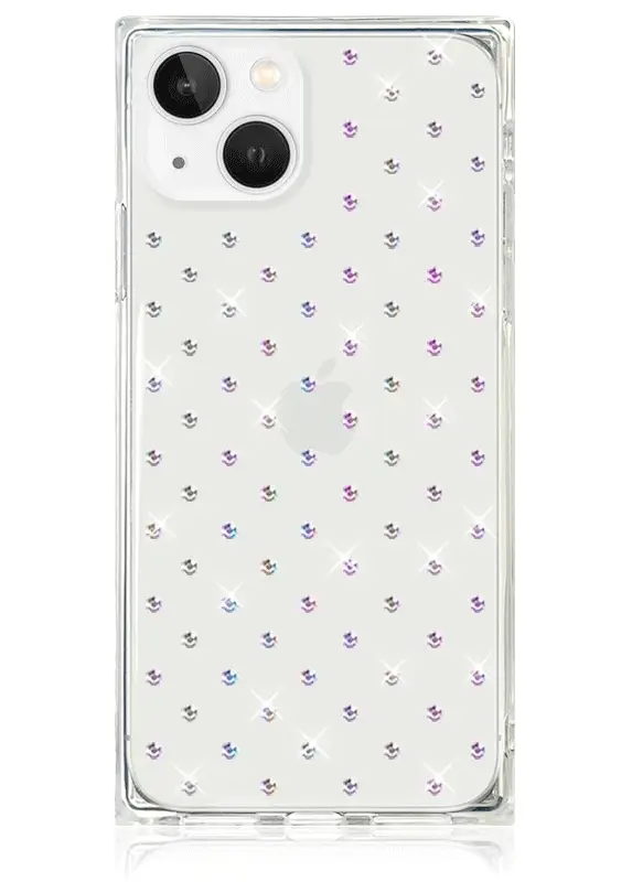 SQUARE® Iridescent Crystal Rhinestone iPhone Case - Image 25