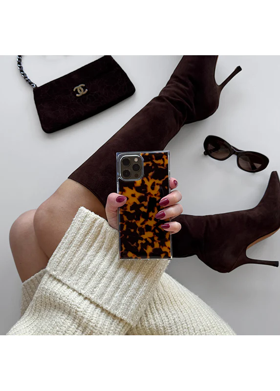 SQUARE® Tortoise Shell iPhone Case - Image 69