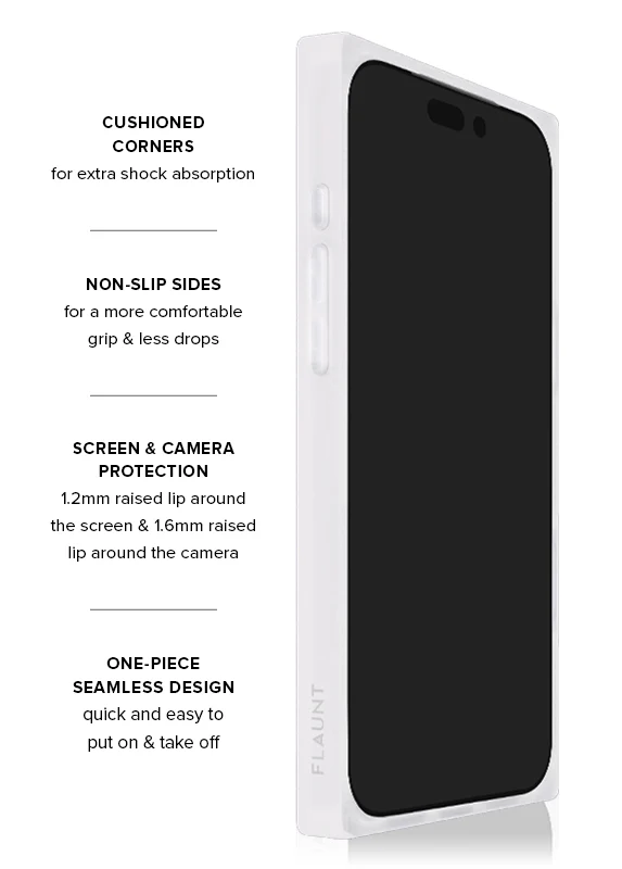 SQUARE® White Polka Dot iPhone Case - Image 23