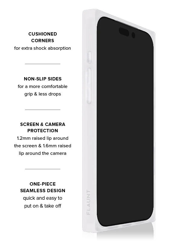 SQUARE® White Polka Dot iPhone Case - Image 29