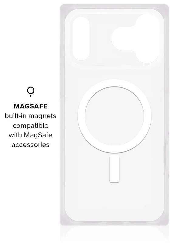 SQUARE® White Polka Dot iPhone Case - Image 6
