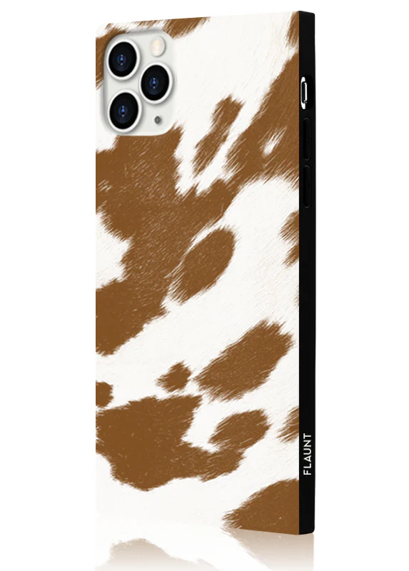 SQUARE® Tan Cow iPhone Case - Image 14