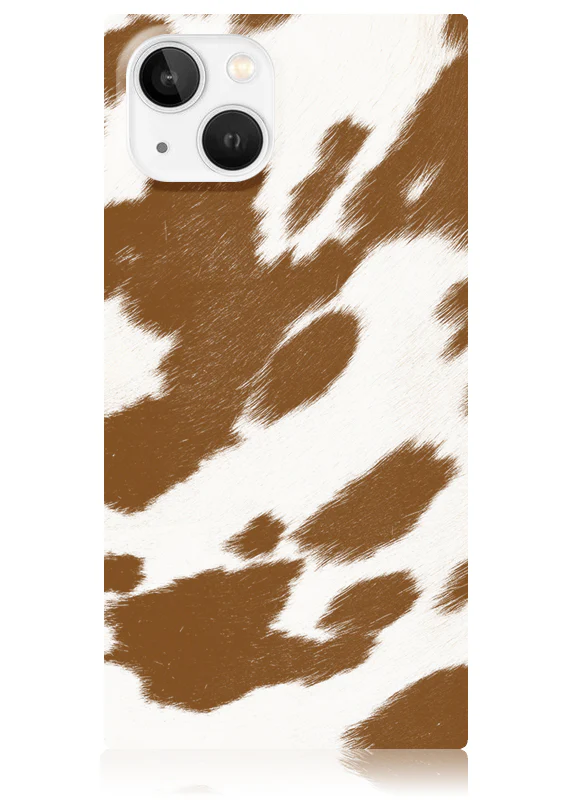 SQUARE® Tan Cow iPhone Case - Image 33