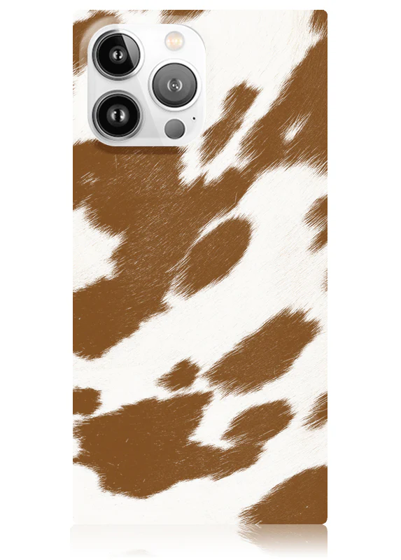 SQUARE® Tan Cow iPhone Case - Image 37