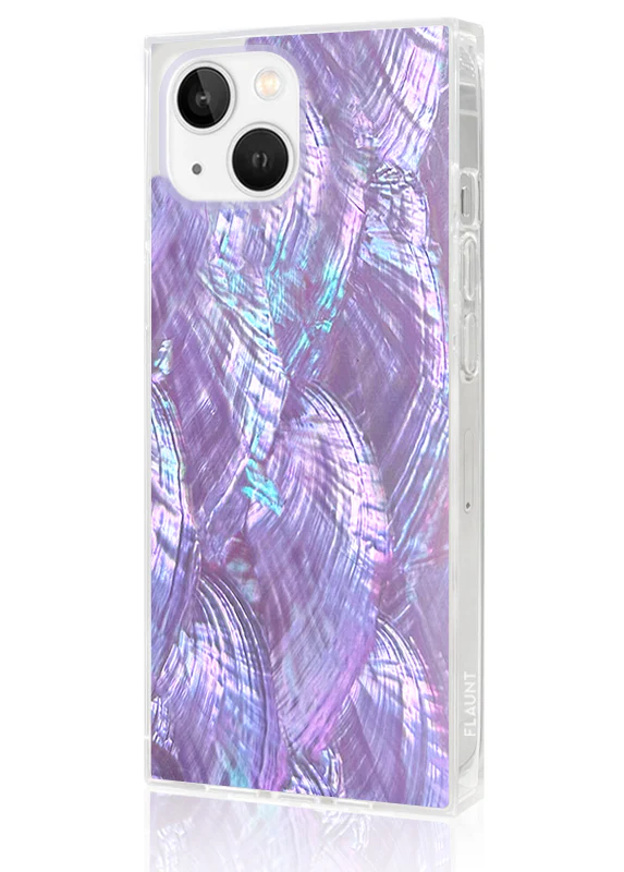 SQUARE® Violet Mother of Pearl iPhone Case - Image 10