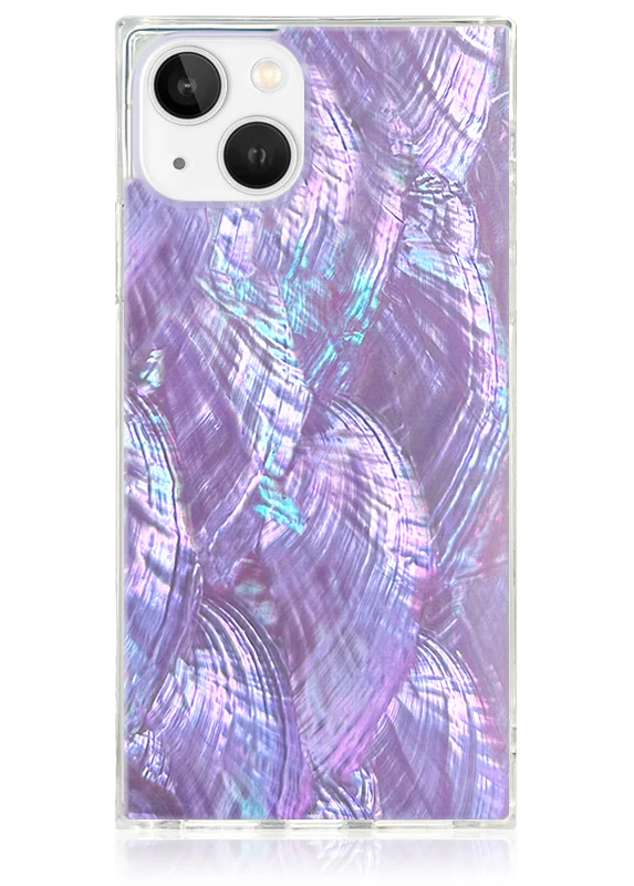 SQUARE® Violet Mother of Pearl iPhone Case - Image 25