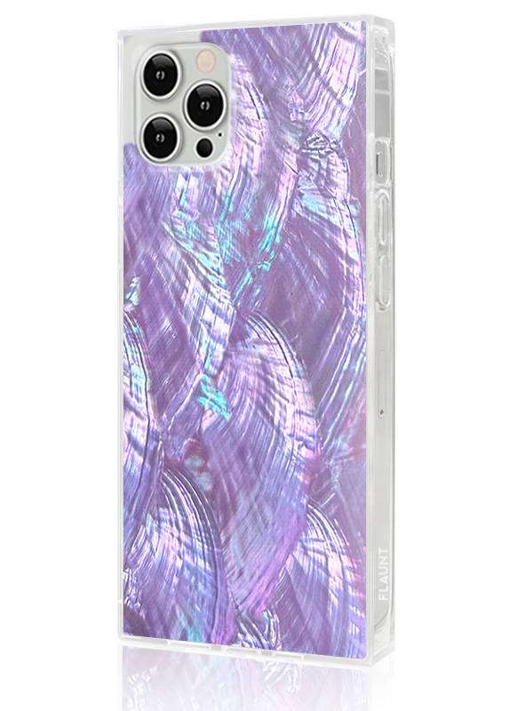 SQUARE® Violet Mother of Pearl iPhone Case - Image 28