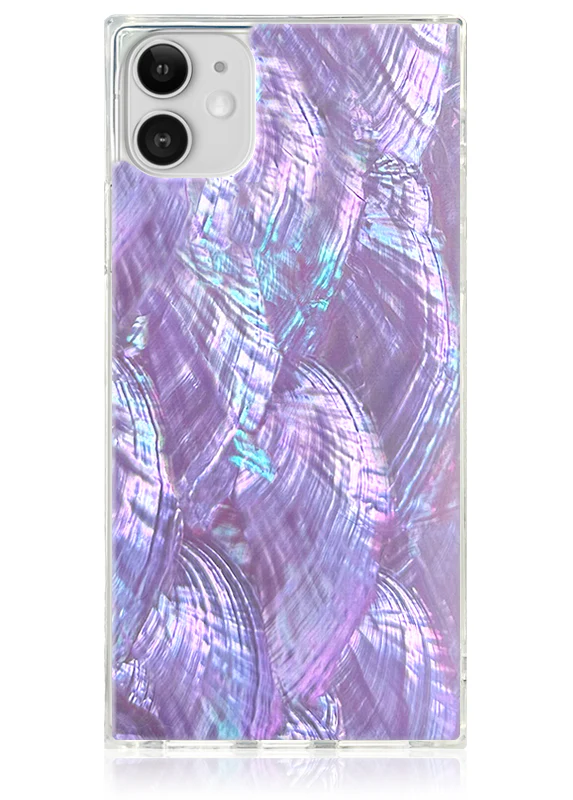 SQUARE® Violet Mother of Pearl iPhone Case - Image 29