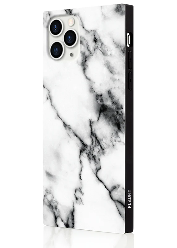 SQUARE® White Marble iPhone Case - Image 18