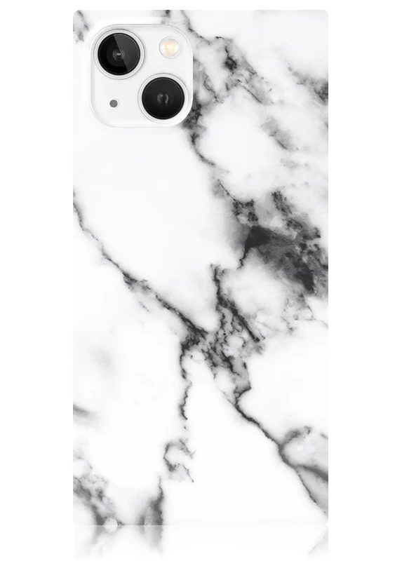 SQUARE® White Marble iPhone Case - Image 35