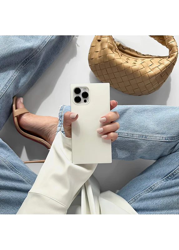 SQUARE® White iPhone Case - Image 78